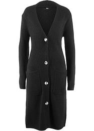 Lang gebreid vest, bpc bonprix collection