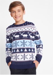 Kinderen trui met winters patroon, bpc bonprix collection