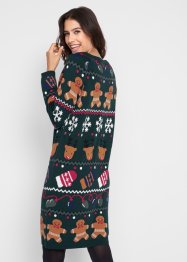 Gebreide jurk met kerstmotieven, bpc bonprix collection