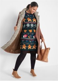 Gebreide jurk met kerstmotieven, bpc bonprix collection