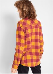 Flanellen blouse, lange mouw, bpc bonprix collection