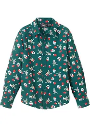 Overhemd met kerstprint, slim fit, bpc bonprix collection