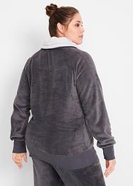 Fleece trui, lange mouw, bpc bonprix collection