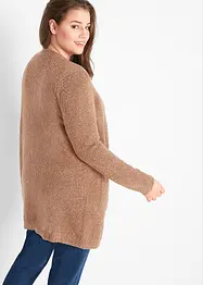 Lang vest van bouclé, bonprix