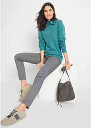 Sweater met gedessineerde col, bpc bonprix collection