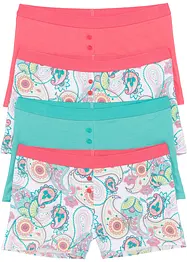 Dames boxer (set van 4), bonprix