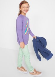Meisjes sweater van biologisch katoen, bpc bonprix collection