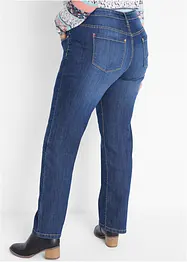 Mid waist stretch jeans, straight, bonprix