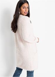 Lang vest in fluffy look, BODYFLIRT