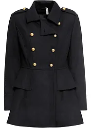 Korte coat in military style, bonprix