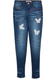 Meisjes jeans met vlinders, John Baner JEANSWEAR
