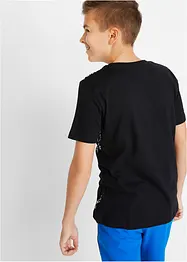 Jongens T-shirt slim fit van biologisch katoen, bonprix