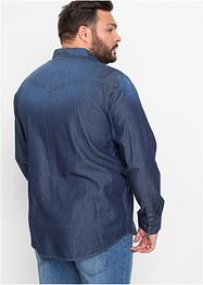 Slim fit spijkeroverhemd, lange mouw, John Baner JEANSWEAR