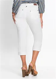 Slim fit mid waist jeans, cropped, bonprix