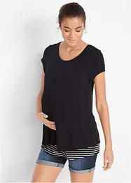 2-in-1 zwangerschapsshirt / voedingsshirt van viscose, bonprix