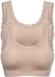 Feel Comfort naadloze bralette (set van 2), bonprix