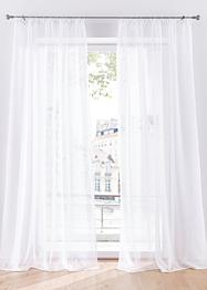 Transparant gordijn met structuur (1 stuk), bpc living bonprix collection
