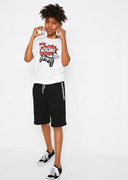 Jongens sweat bermuda met zakken, bpc bonprix collection