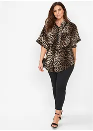 Viscose blouse met korte mouwen, bonprix