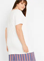 Lang basic T-shirt (set van 2), bonprix