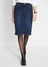 High-waist stretch rok met comfortband, bonprix