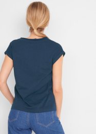 Katoenen shirt met minimouwen, bpc bonprix collection