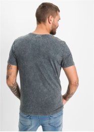 Huidvriendelijk T-shirt van katoen, slim fit, RAINBOW