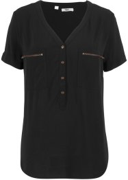 Viscose blouse, korte mouw, bpc bonprix collection