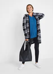 Oversized trui met V-hals, bonprix