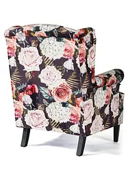 Oorfauteuil met bloemenprint, bonprix