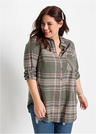 Flanellen blouse, RAINBOW