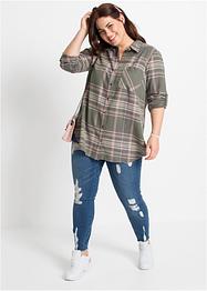 Flanellen blouse, RAINBOW
