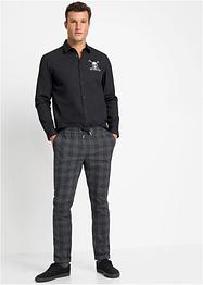 Slim fit chino instapbroek, cropped, tapered, RAINBOW