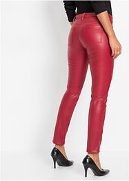 Imitatieleren broek, cropped, BODYFLIRT