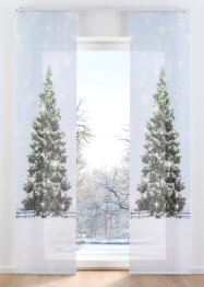Paneelgordijn met winterse print (1 stuk), bpc living bonprix collection