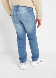 Meisjes thermojeans met jersey voering, John Baner JEANSWEAR