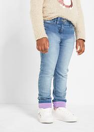 Meisjes thermojeans met jersey voering, John Baner JEANSWEAR