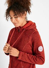 Fleece vest met capuchon, bpc bonprix collection