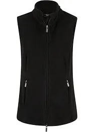 Fleece vest met zakken, bonprix