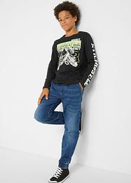 Jongens longsleeve van biologisch katoen, slim fit, bpc bonprix collection