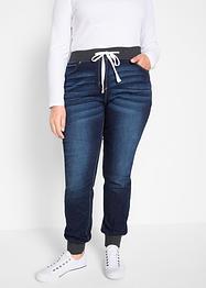 Boyfriend stretch jeans met comfortband, bpc bonprix collection