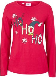 Longsleeve met kerstprint, bpc bonprix collection
