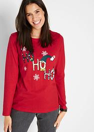 Longsleeve met kerstprint, bpc bonprix collection