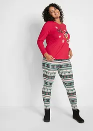 Longsleeve met kerstprint, bonprix