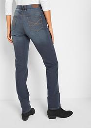 Ultra soft jeans in used look, straight, John Baner JEANSWEAR
