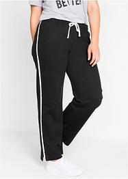 Katoenen sweatpants (set van 2), straight, bpc bonprix collection