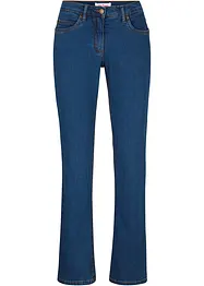 Mid waist stretch jeans, straight, bonprix