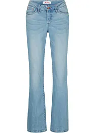 Stretch jeans mid waist, bootcut, bonprix