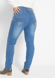 Corrigerende slim fit jeans, high waist, bonprix