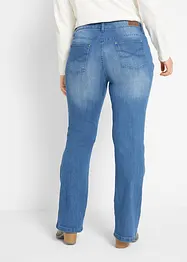 Mid waist stretch jeans, bootcut, bonprix